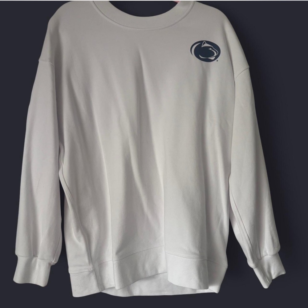 White Penn State Lululemon Crewneck